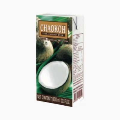 Chaokoh UHT Coconut Milk - 1 Litre - Yumyumthaishop.co.uk